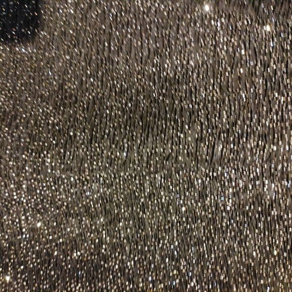 Alyx Dress Women's Size 6 Black with Silver Sparkle Fit & Flare Dress - Picture 12 of 12